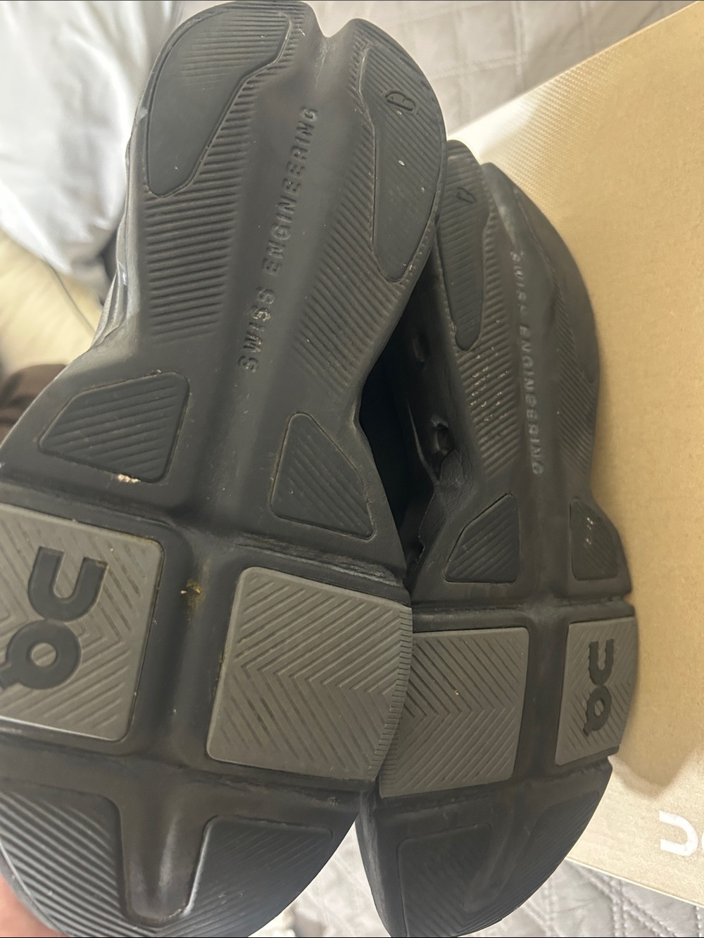 On Running women’s Black Mesh Cloud-Style Sneakers - Picture 8 of 10